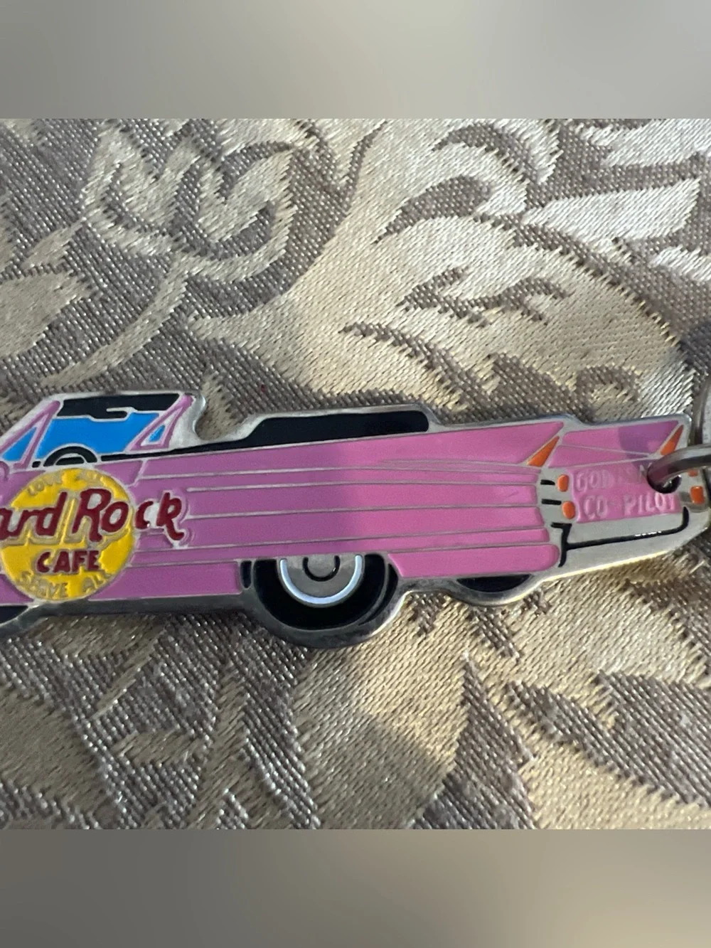 Hard Rock Cafe cute keychain
